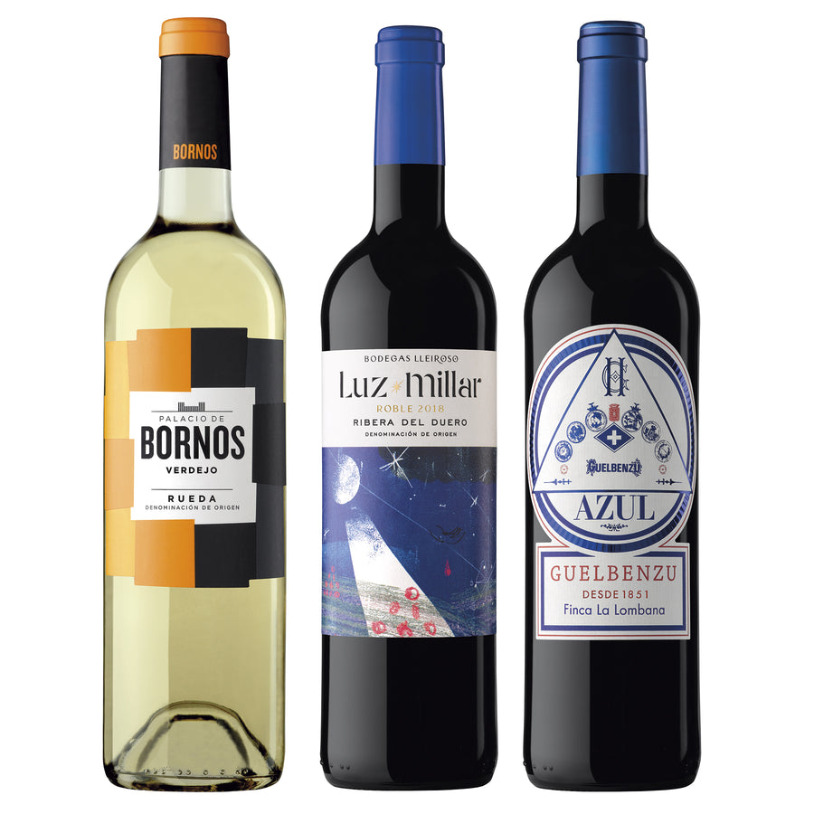 Red & White Wine Package* / 3-pack - Spanish Wine Sales -Beviamo International - Houston, TX