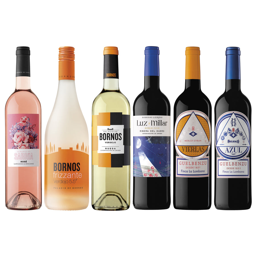 Red & White Wine Package* / 6-pack - Spanish Wine Sales -Beviamo International - Houston, TX