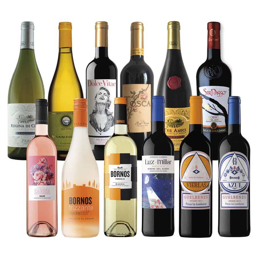Italian & Spanish Wine Packages / Case