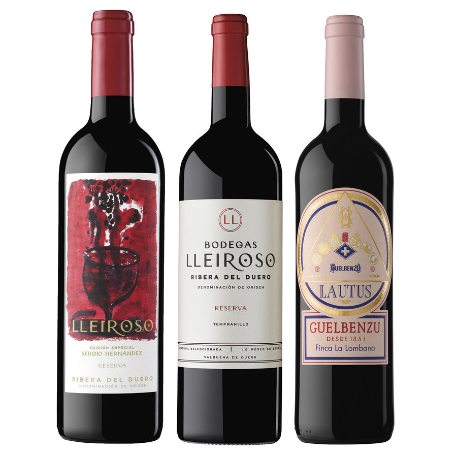 Wine Package Luxury 3-Pack - Spanish Red Wine distributed by Beviamo International in Houston, TX